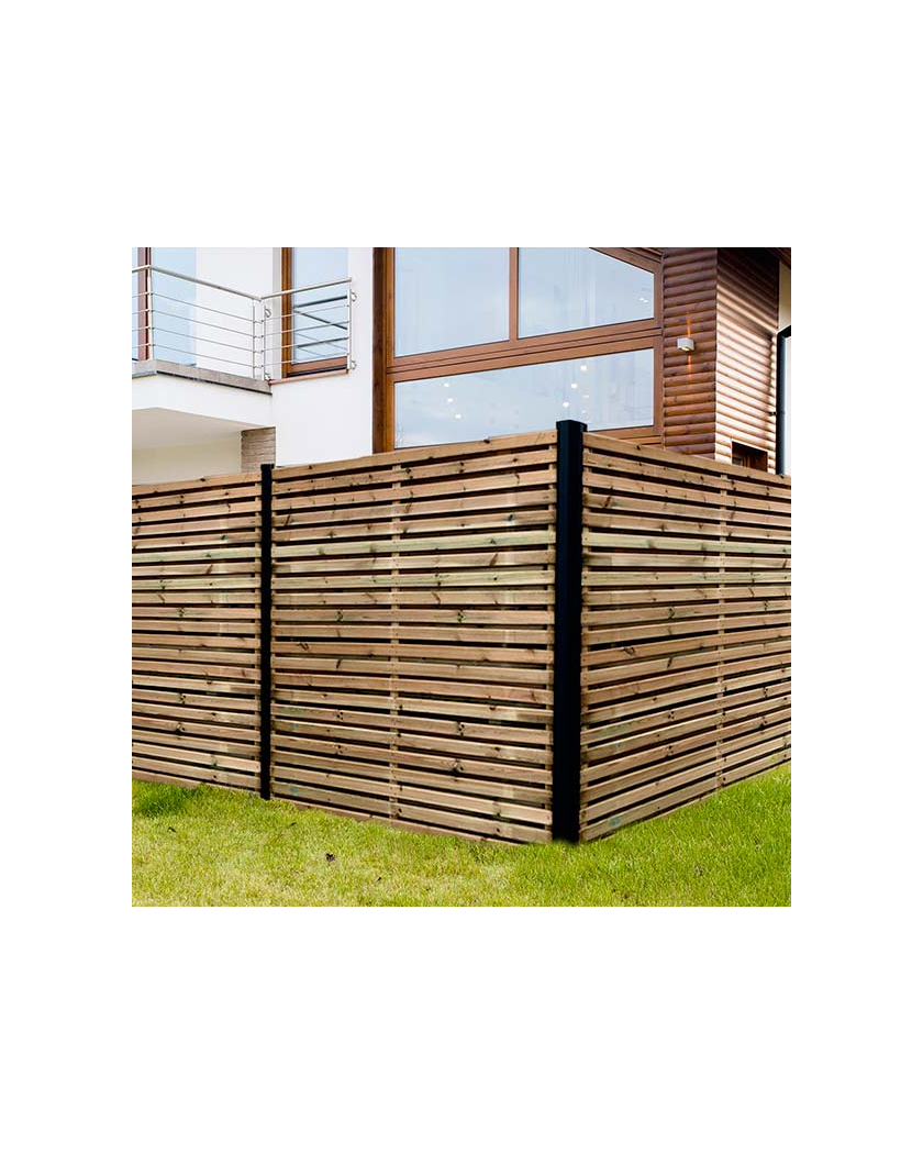 Axelpanneau bois - Pin sylvestre européen - 1,85m hauteur - Traitement autoclave Classe III_1