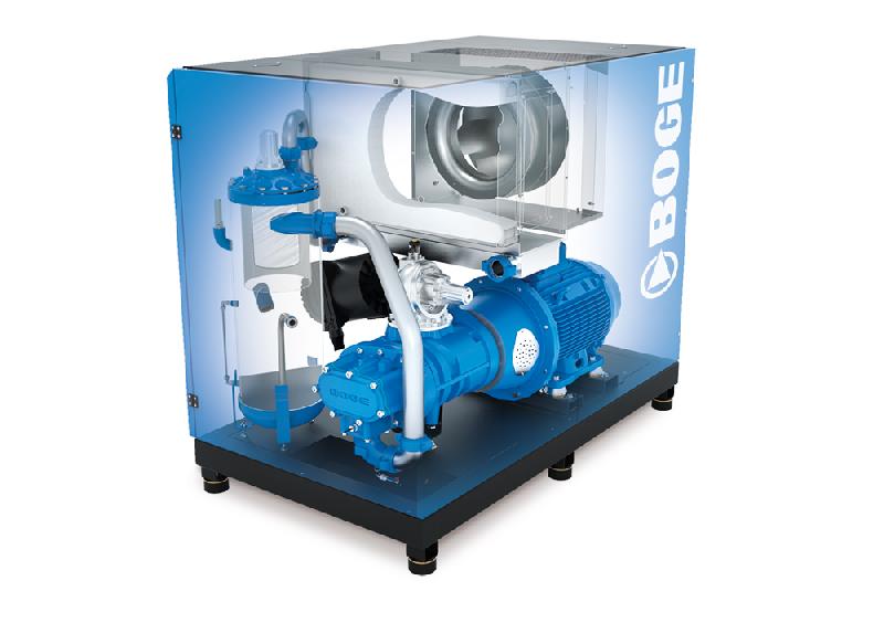 Compresseur à vis série S-4 (37 - 75 kW) - BOGE, Sécheur intégré, Lubrifié à l'huile, Refroidi par air et par eau_1