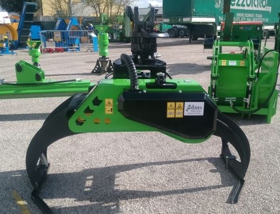 Grappin coupeur forestier DMS HLG S40 - diamètre sciage 500mm pour pelle 8-11 tonnes_1