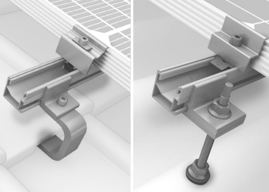 Kit connecteur SingleRail 36 K2 Systems - Aluminium, acier inox A2 - Garantie 12 ans_1