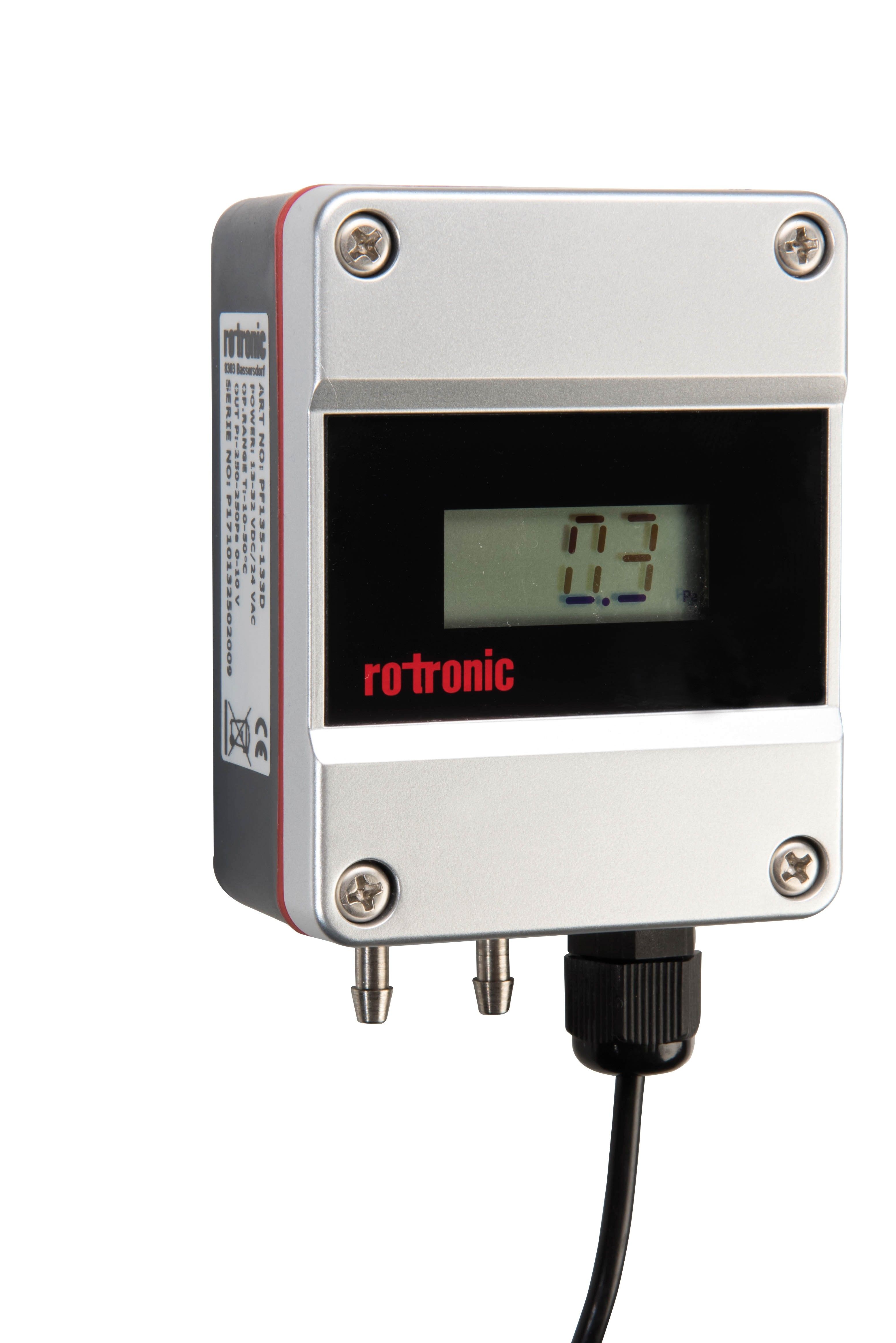 PF1 - Transmetteur de pression différentielle - Rotronic - Haute stabilité et reproductibilité_1
