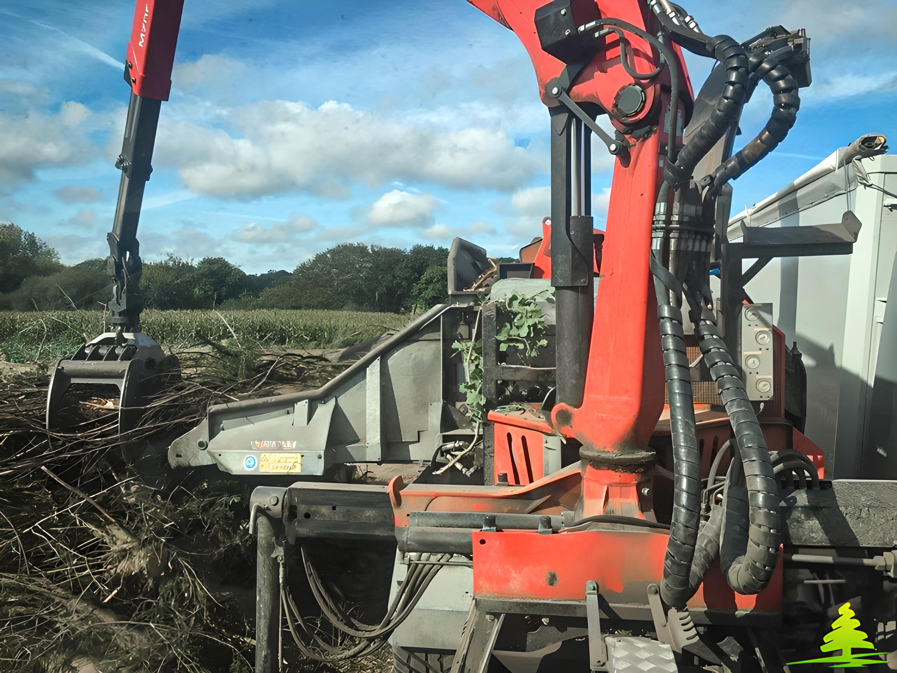 Machine de broyage pour tracteurs de 350 à 500 CV