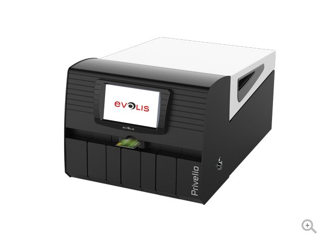 Privelio - imprimante rfid - evolis - volume de cartes / an: entre 5 000 et 30 000_1