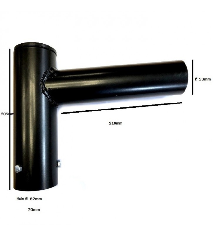 Support pour réverbère led - référence m60cm_1
