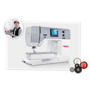 Bernina 720 - Machine à broder et coudre - Espace de couture 25,4 cm à droite de l’aiguille - Fonction broderie intégrée_1