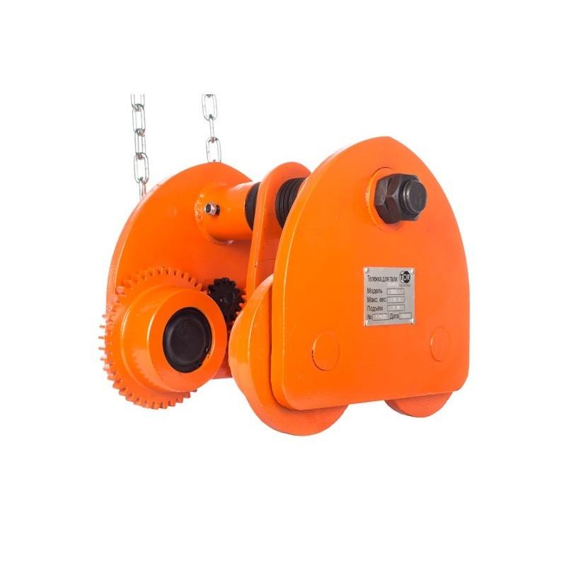 Chariot porte-palan mécanique GCL5Tx3M - 5 tonnes - hauteur de levage 3m - Tor Industries_1