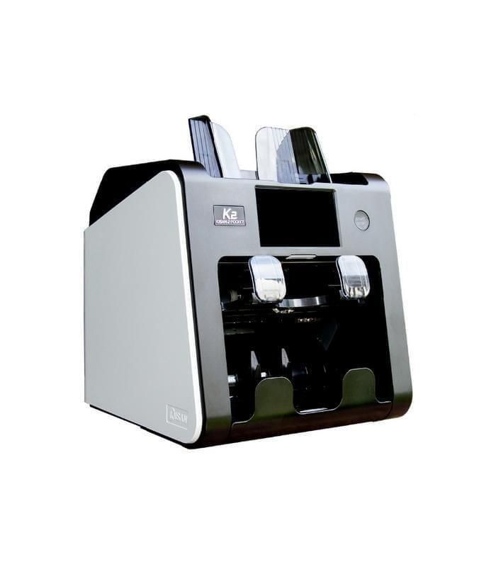 Compteuse Kisan K2 multi-devises - 1200 billets/min - 6 devises - Bac d'alimentation 500 billets_1