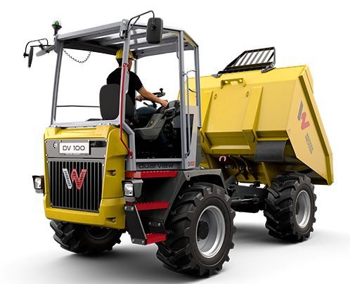 Dv100 dumpers dual view - wacker neuson - 10000 kg_1
