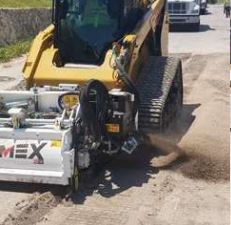 Raboteuse autonivelante avec tapis convoyeur - Simex PLC 30 - profondeur de rabotage constante, tambour 750 mm_1