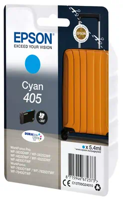 Epson Singlepack Cyan 405 DURABrite Ultra Ink_1