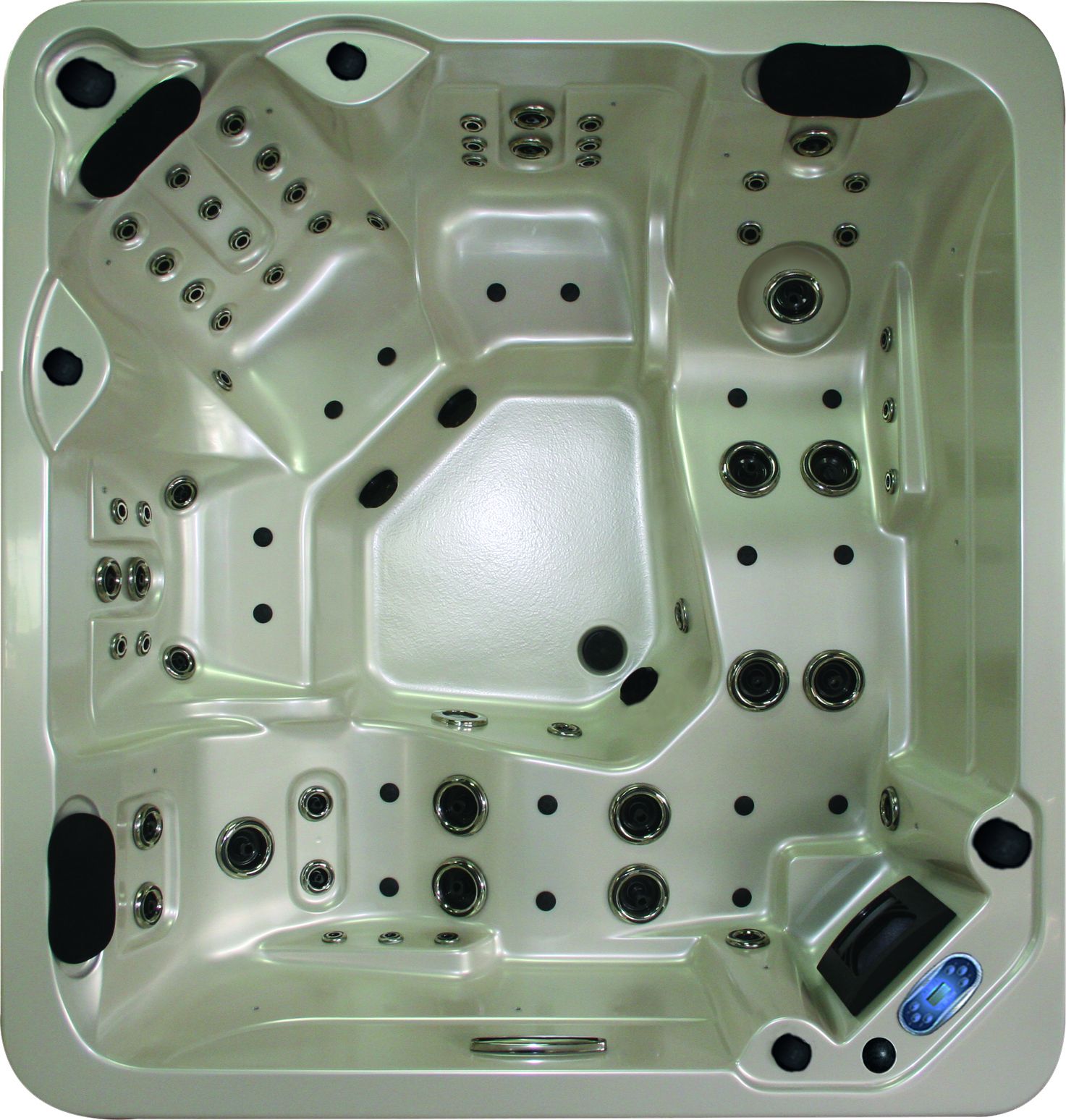 Spa-jacuzzi encastrable BR500 T Pack Thérapie - 2 places allongées, massages ciblés et aromathérapie_1