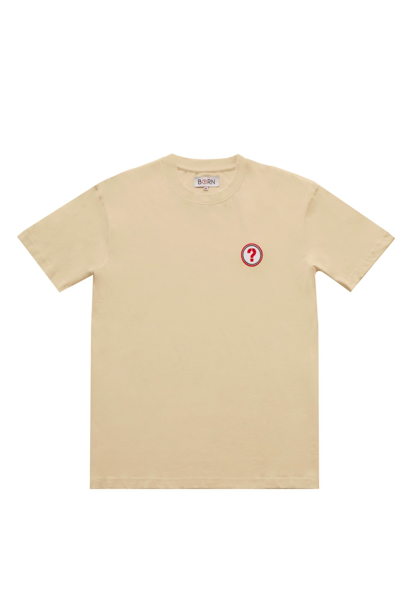 T-shirt manches courtes unisexe - 100% coton bio - Concept patch à scratch personnalisable_1