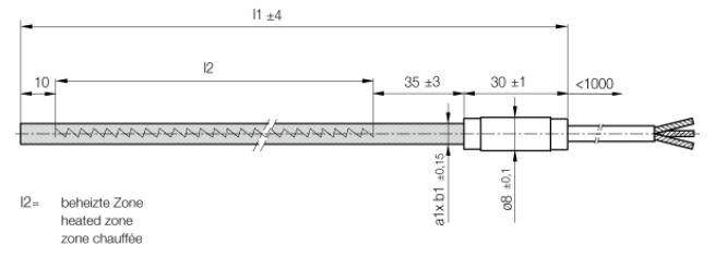 Cartouche filtrante H109/D1XL1XD2 - Élément chauffant tubulaire étanche et haute température_1
