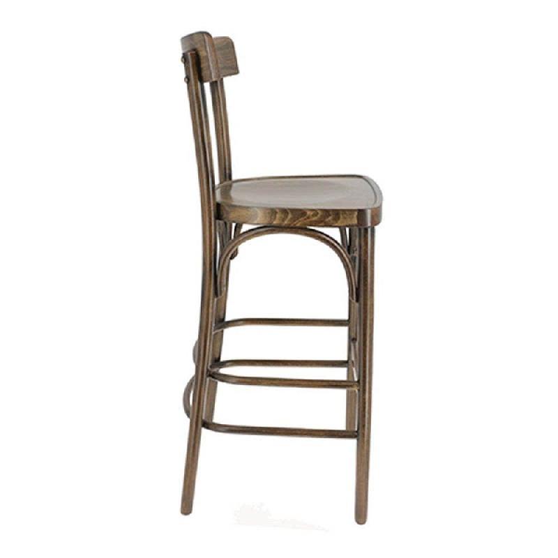 Chaise de bar d'intérieur Andel en bois finition cérusée foncée_1