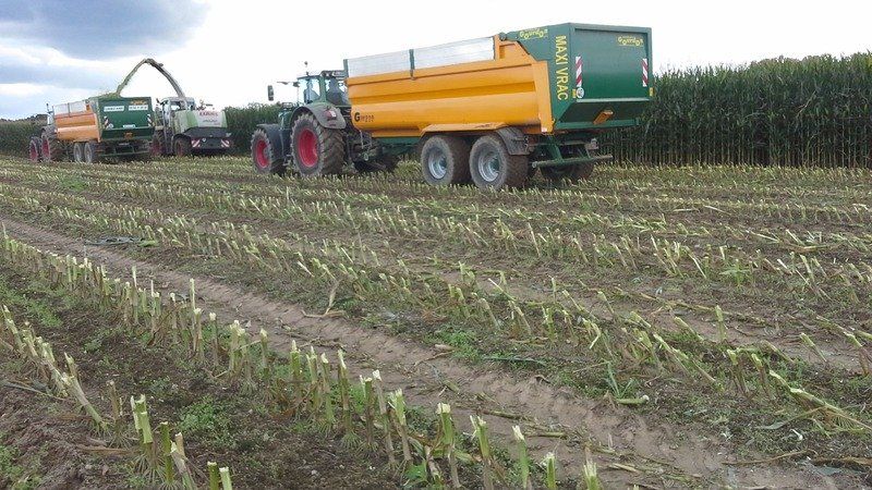 Remorque agricole GVM 210 avec caisse cônique et grand volume