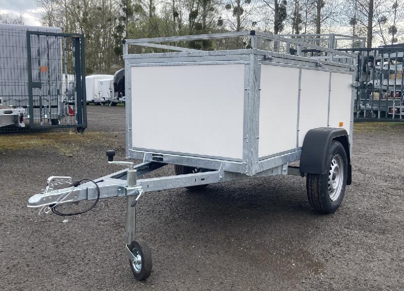 Remorque fourgon - 2,00 x 1,00 x 0,60m - 750 KG - VDM RBA2001007501BL_1