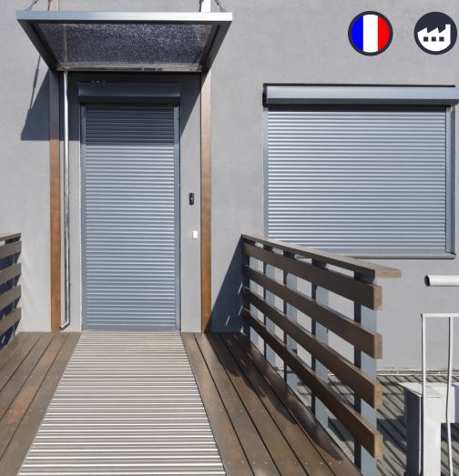 Rideau métallique sur mesure complet - largeur 3000 mm_1