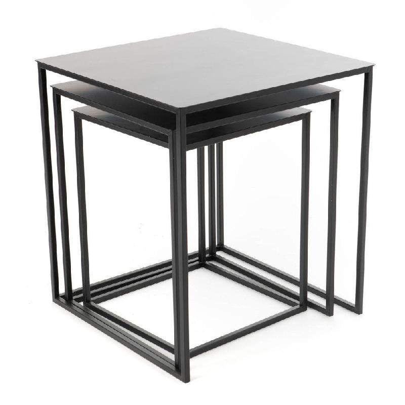Tables gigognes métal noir 36x36x45+43x43x50+50x50x55cm - par 3_1
