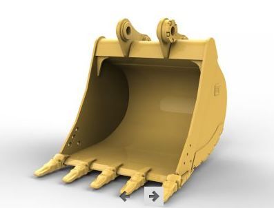 490-4018 godet d'excavation à usage normal avec lame de nivellement - caterpillar finance france - 800 mm (31 in) - poids 647 kg_1