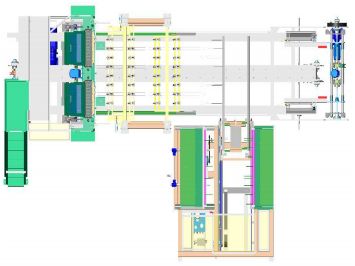 Cloueuse de finition pour machines à palettes - Platon - Poids : 5500 kg - Puissance électrique : 23,75 KW_1