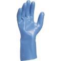 Gant de protection chimique VE920 - latex sur support coton interlock - longueur 30 cm - épaisseur 1,25 mm_1