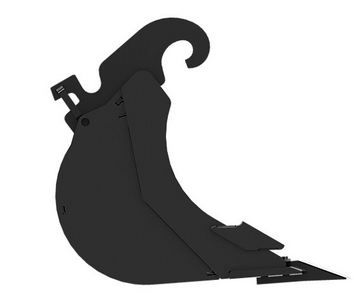 Godet d'excavation-mini-pelle - caterpillar finance france - 500 mm (20 in) - poids 58 kg_1