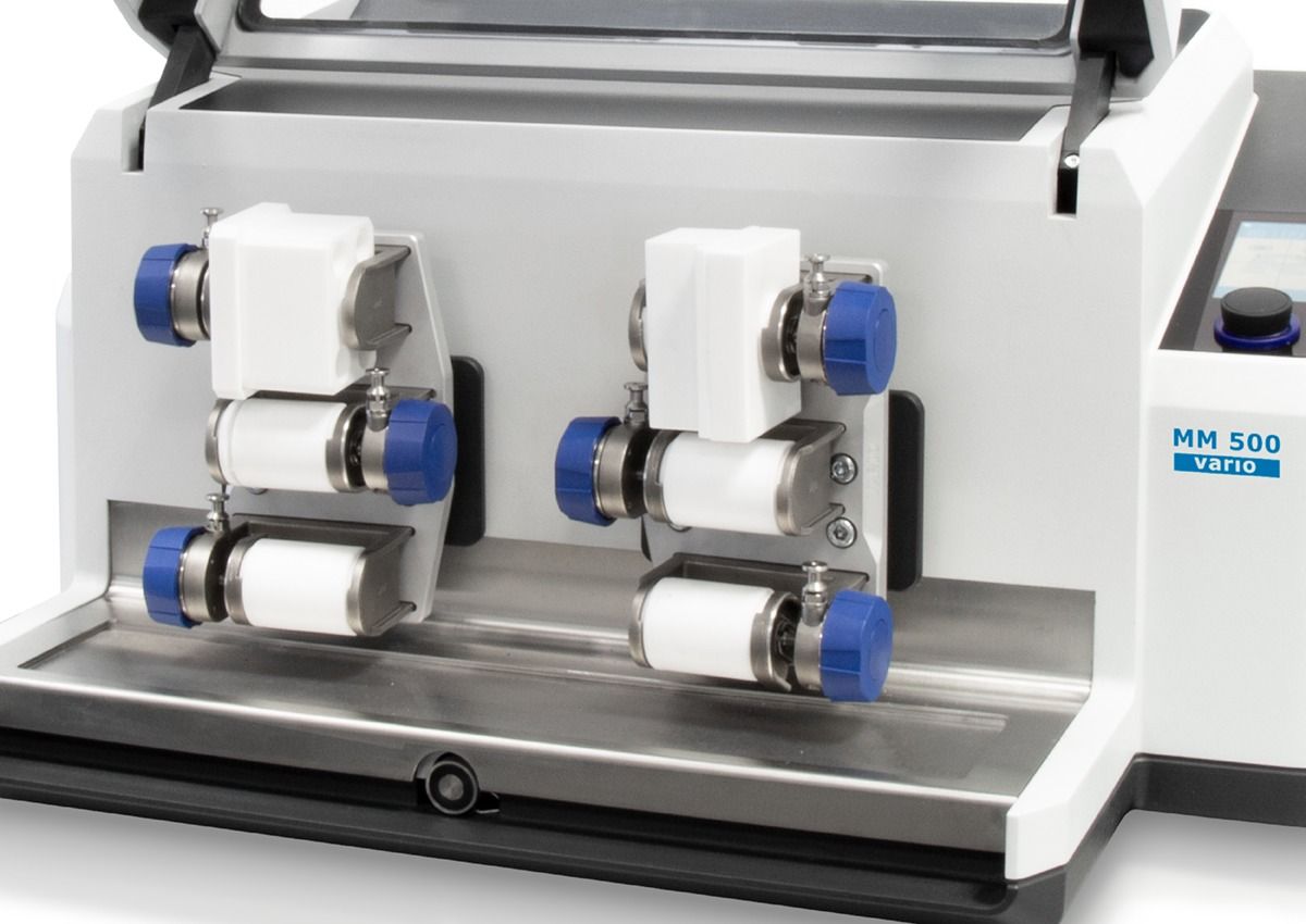 Mm 500 vario - broyeurs et concasseurs alimentaires - Retsch GmbH - finesse finale jusqu'à ~5 µm_1