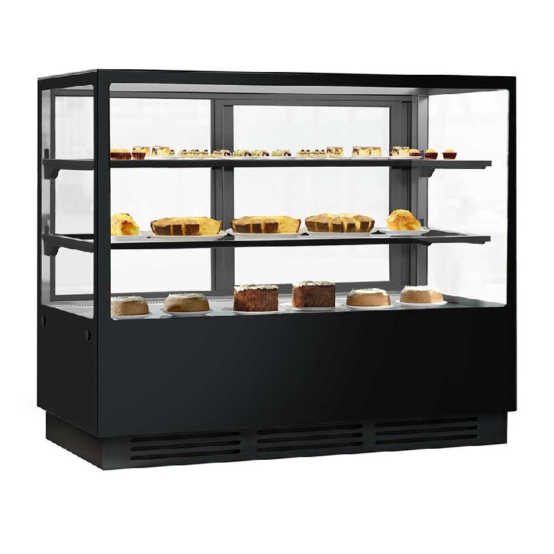 Vitrine réfrigérée 1500 mm - double vitrage avec 2 étagères | KTGSF157S_1