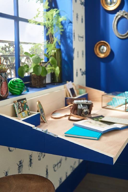 Charnière universelle en acier zingué HETTICH - L.22 x l.120 mm - pour lit_1