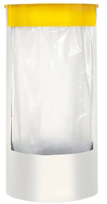 Support sac sur pied - 2 x 75L et 3×45 L corps blanc - Citwin intérieur essentiel_1