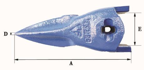 Dents de godet Fastkey FK7 PE - 6.80kg, dimensions précises et robustesse_1