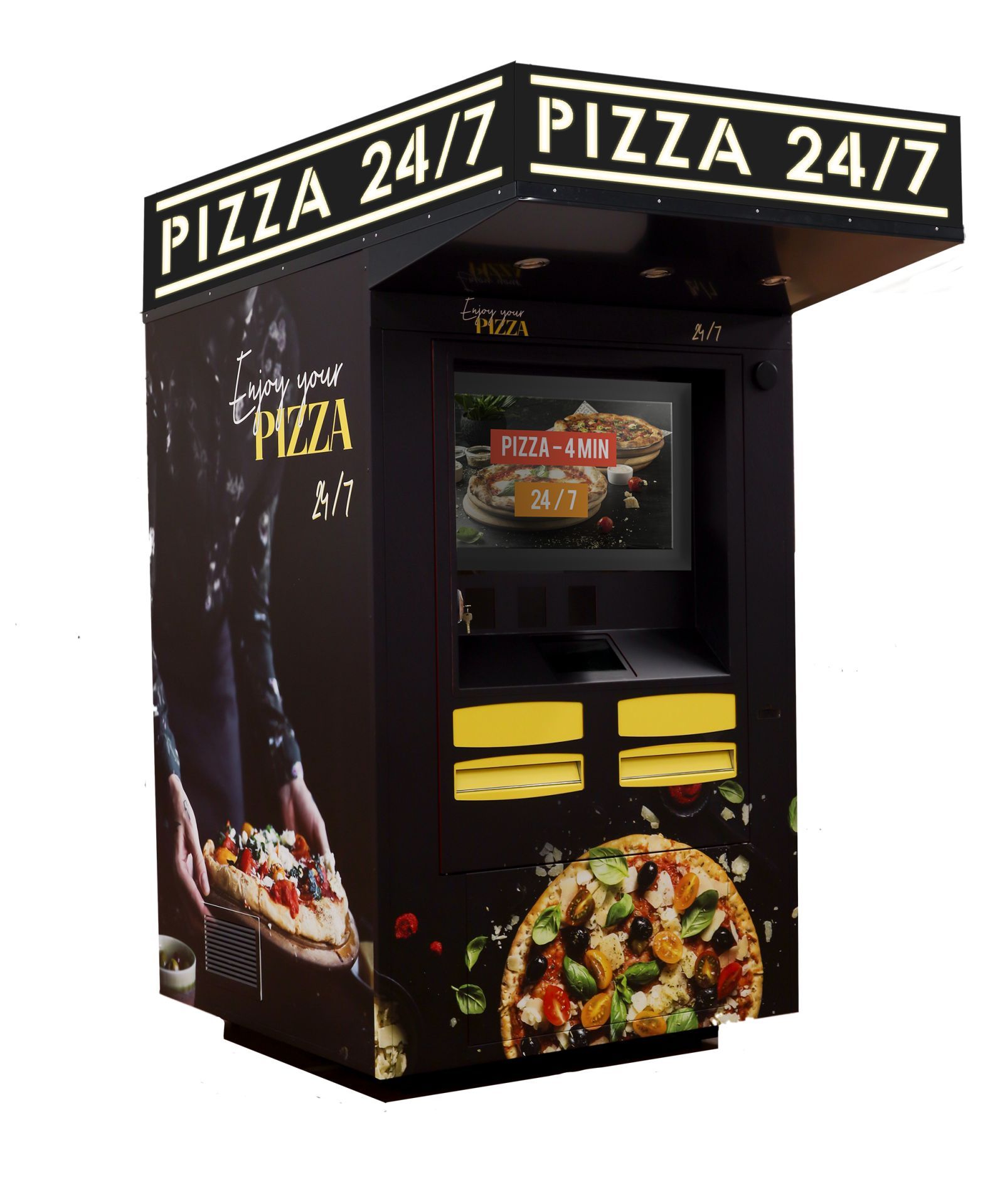 Distributeur automatique de pizzas Multiquattro 2 ou 4 fours, 64 pizzas_2