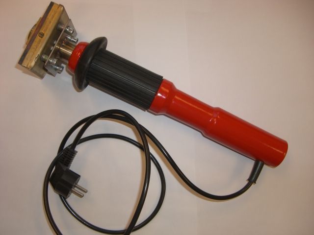 Fer à chaud manuel avec semelle chauffante gravée ou interchangeable