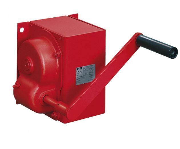 4483 - Treuil manuel à câble électro-zingué Haacon France - capacité 650 kg, options de manivelle de sécurité_1