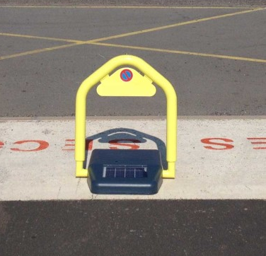 Arceau de parking solaire et automatique OTTOPARK Blindé - robuste, télécommandé et résistant à 20 tonnes_1