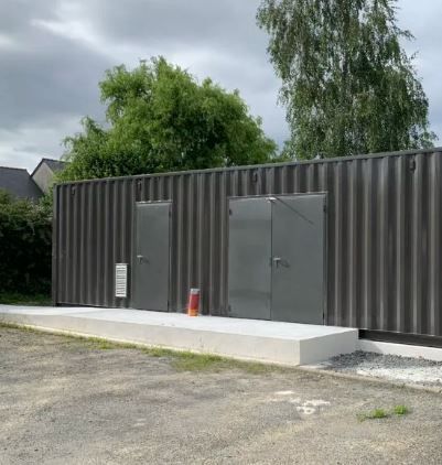 Container technique 20 ou 40 pieds pour ateliers,  bureaux, salles de stockage et salle de réunion_1