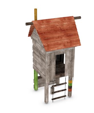 Maisonnette de jeu Tillbo réf-8066008 - Hags - Hauteur de chute 1400 mm - Zone de sécurité 23 m²_1