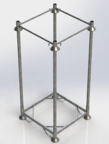 Supports Big Bag - dimensions utiles 880 x 880 mm - robustes et gerbables_1