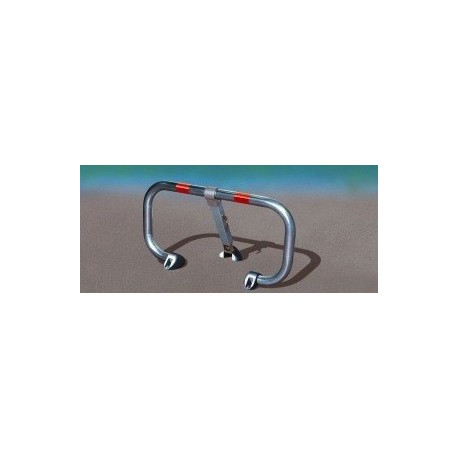 Bloc parking - arceau articulé en acier galvanisé avec verrouillage automatique - modèle BPE Amortichoc_1