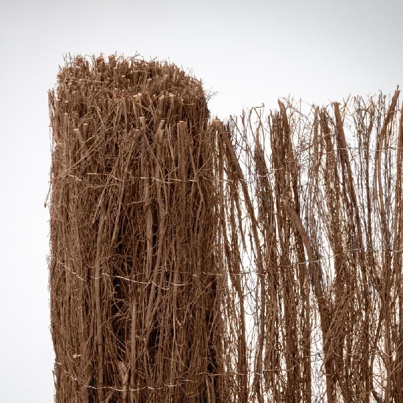 Brande de bruyère Naterial - occultation faible - H.200 cm x L.300 cm - densité 900 g/m² - fil d'acier galvanisé_1