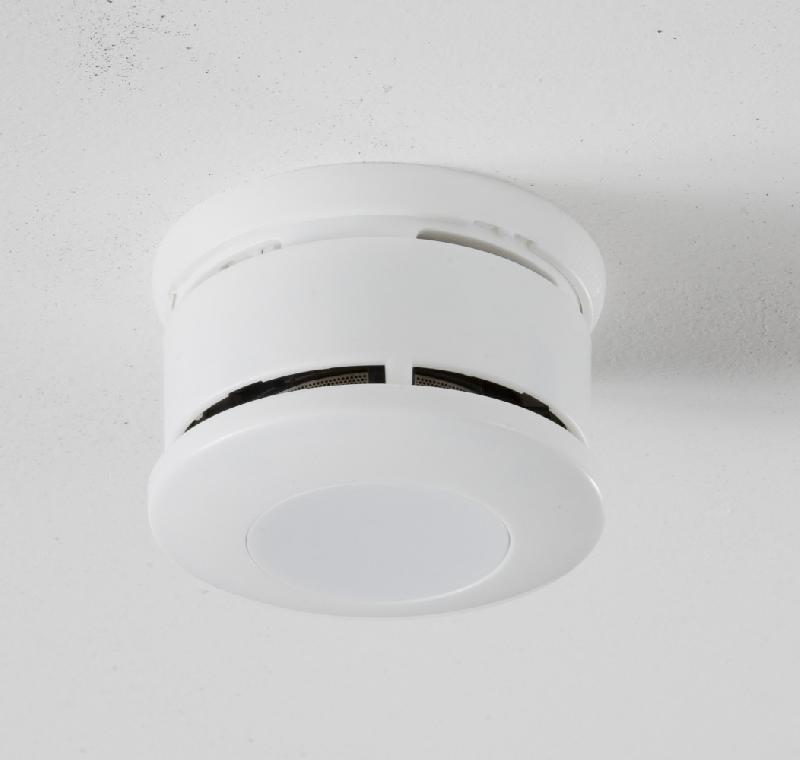 Détecteur de fumée LIFEBOX - compact, esthétique, piles longue durée 5 ans, norme CE - NF_1