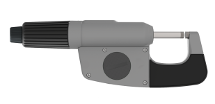 Micromètre professionnel S_Mike EVO - Broche rotative - Bluetooth intégré_1