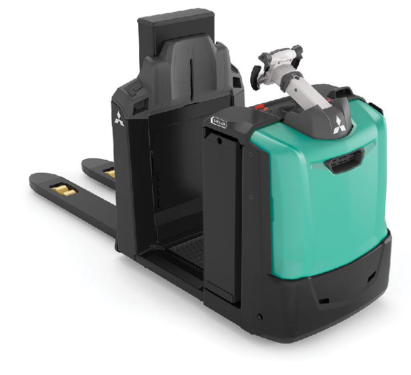 Chariot élévateur OPB12-25N2 - Préparateur de commandes au sol Mitsubishi - Électrique - 1,2 à 2,5T_1