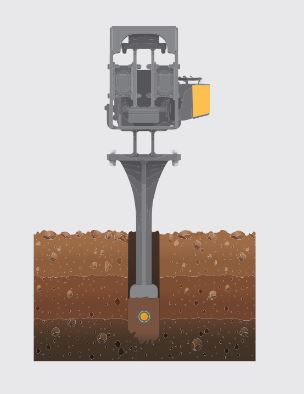 Plaque vibrante à semelle étroite pour pelle - traîneau simple, idéal pour les travaux de compactage dans les tranchées étroites - TWIN PLATE_1