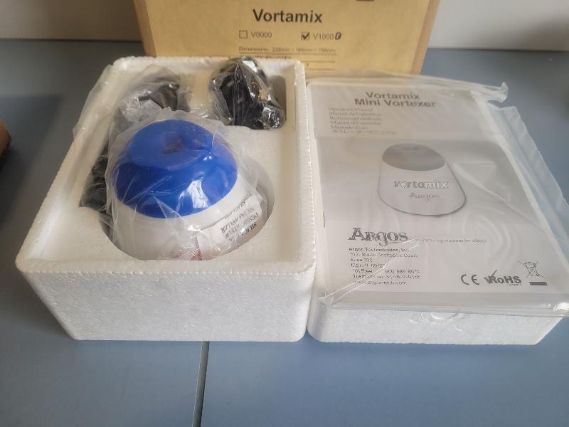 VortaMix Mini Vortexer bleu V1000 Argos Technologies_1