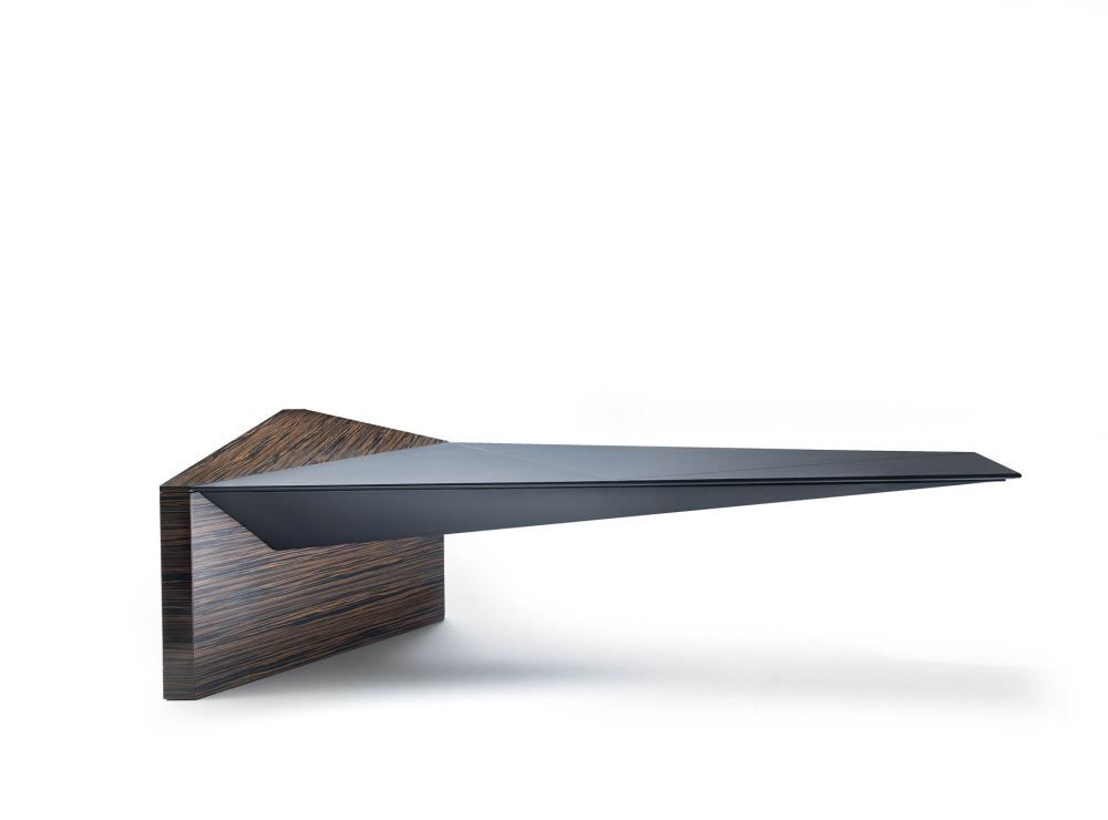 Euclideo - Bureau de direction design par Ferruccio Laviani - Finitions en bois exotiques et traditionnelles - i 4 Mariani_1