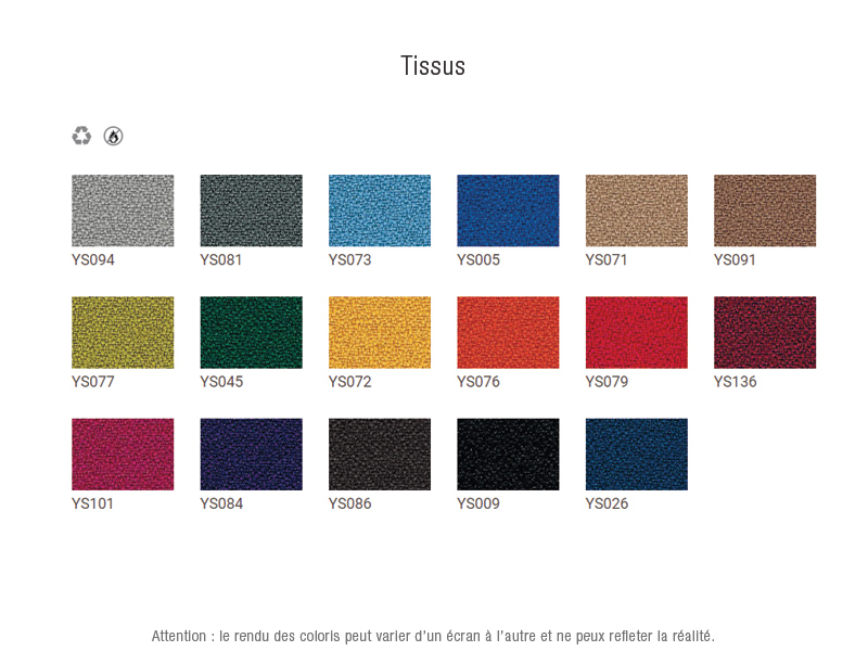 Siège de bureau Airflow Eco - Mécanisme synchrone, réglable, résille et mousse haute densité_1