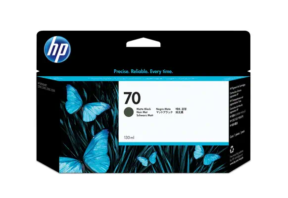 HP 70 cartouche d'encre DesignJet noir mat, 130 ml_1