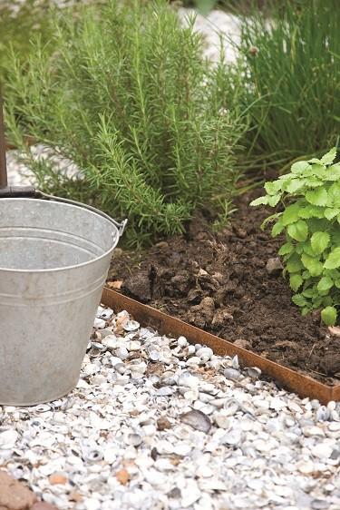 Lot de 5 bordures à gazon Colmet* - 15 piquets d'ancrage - 3 mm d'épaisseur - Longueur 2,25 m_1