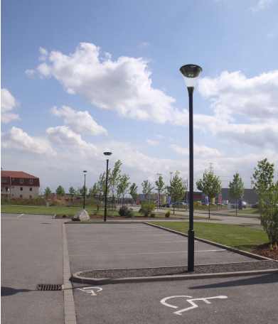 Luminaire d'éclairage public VORTEX - LED - 36W - 4314 lm - aluminium - hauteur conseillée 5 m_1
